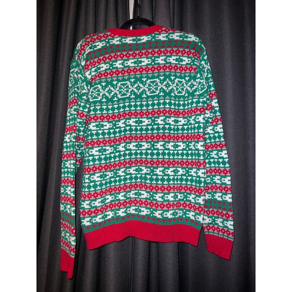 Ugly Christmas Sweater Xmas Size Medium Llama - Picture 3 of 3